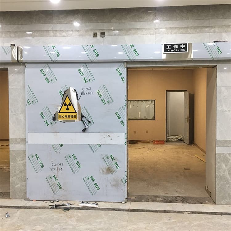 常州双扇电动防护铅门